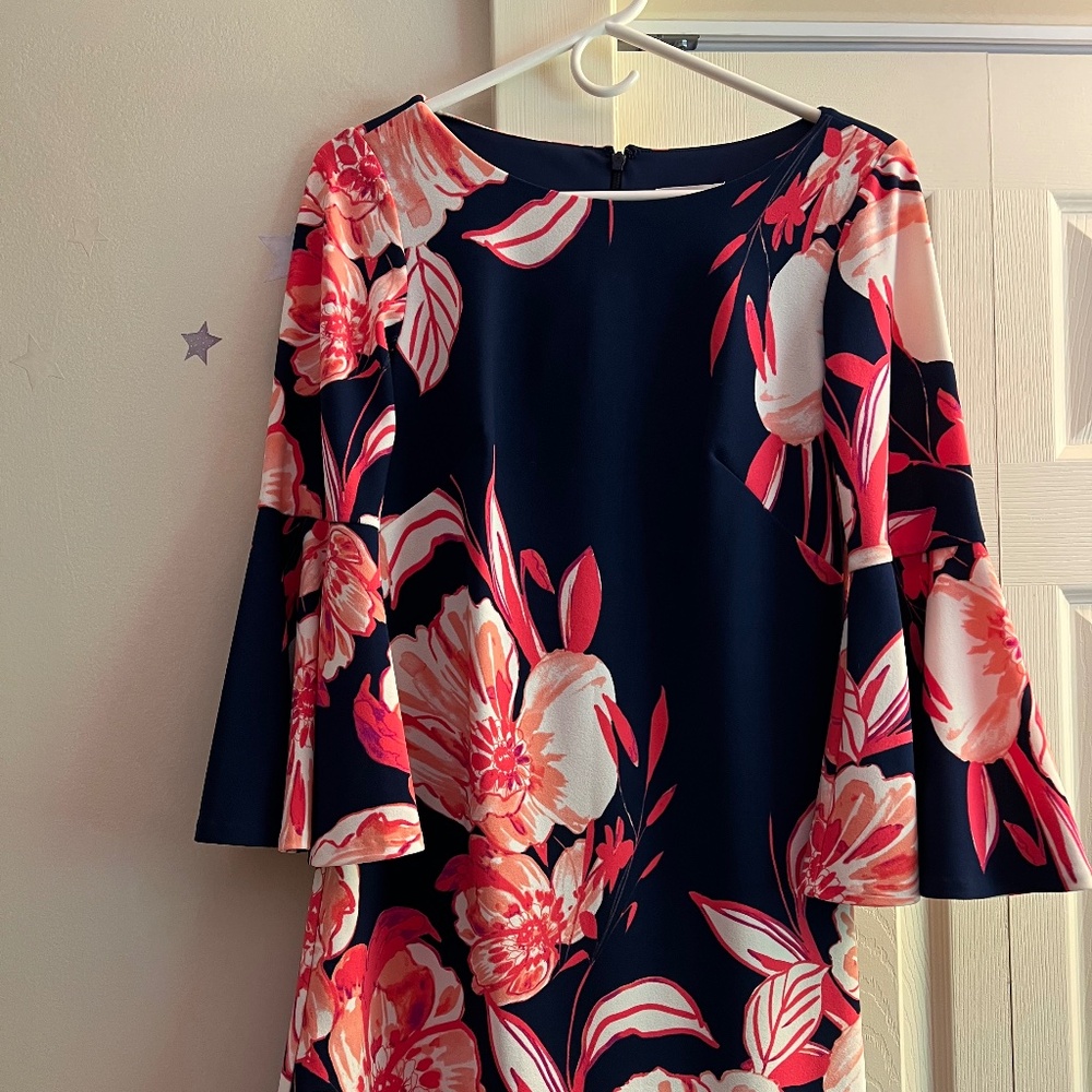 Floral work dress size 4